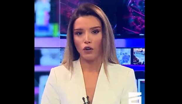 Грузинская телеведущая в знак поддержки заговорила на украинском: Украина ответила тем же - видео