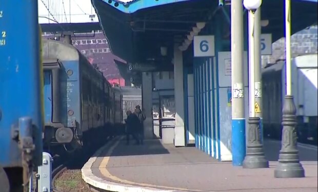 Поезд "Укразилизныци". Фото: скриншот Youtube-видео