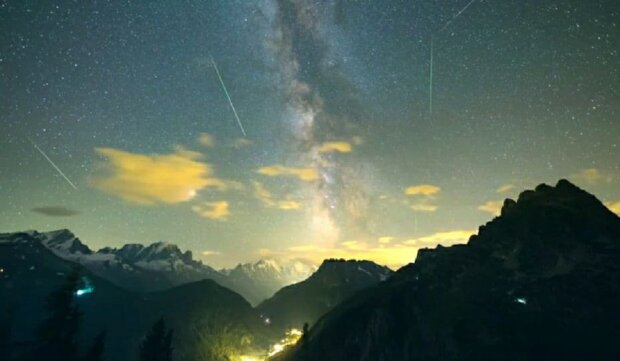 Звезды на небе. Фото: скриншот Youtube-видео