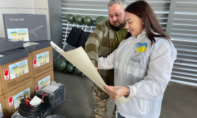 БФ «Надія» та Валерій Дубіль передали для ГУР військове обладнання й РЕБи