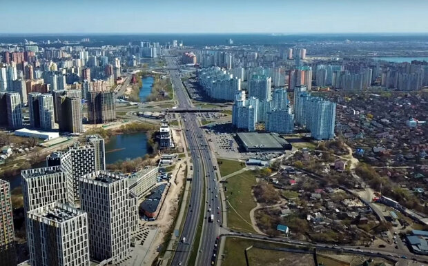 Мегаполисы в Украине. Фото: скриншот YouTube-видео.
