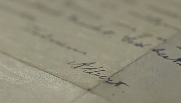 Письмо Эйнштейна. Фото: скриншот YouTube-видео