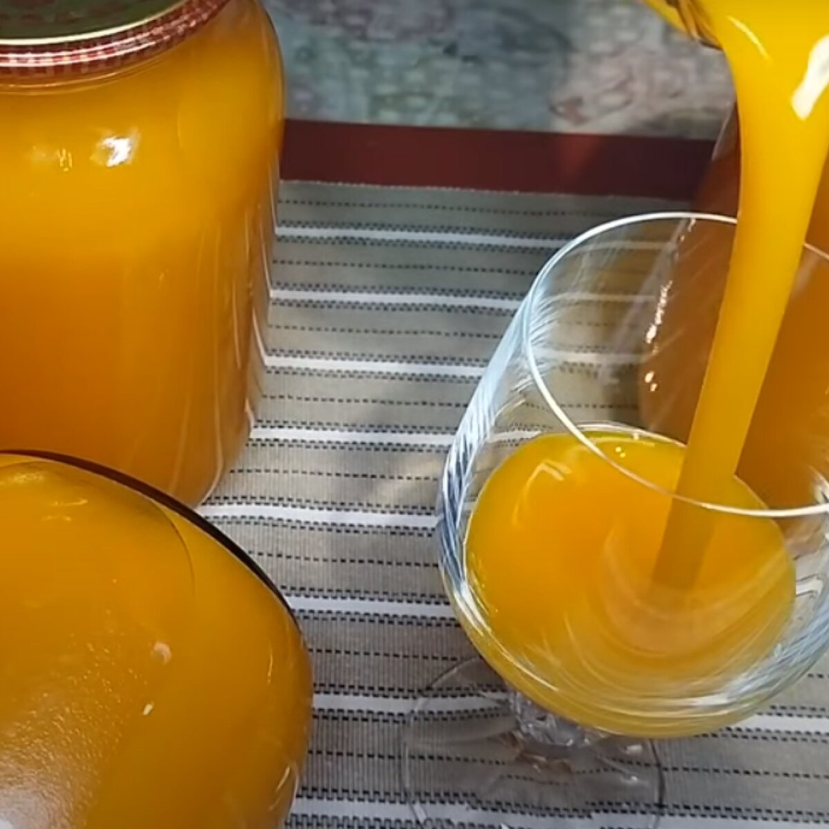 Сок из тыквы с апельсином в домашних условиях