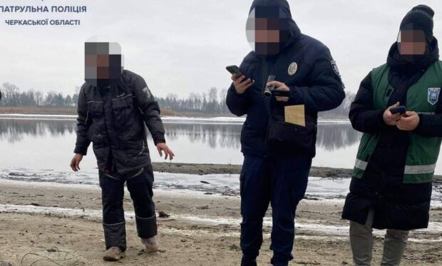 Держекоінспекцією виявлено незаконний вилов риби на Черкащині