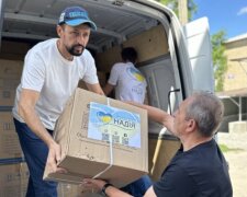 "Надежда" и фонд Николая Томенко осуществили гуманитарную миссию на Донбасс