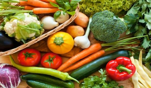 Корзина полезных овощей. Фото: скриншот Youtube-видео