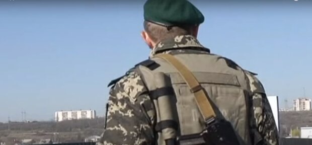 Граница Украины: скрин с видео