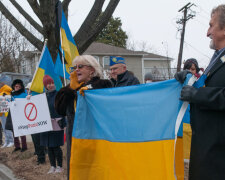 В США прошли акции протеста из-за ситуации в Украине