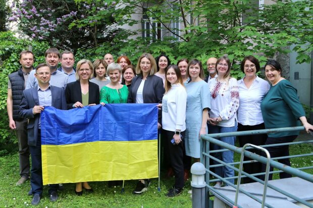 Украинская делегация в Вене