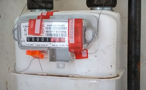 Газовый счетчик. Фото: скриншот YouTube-видео.