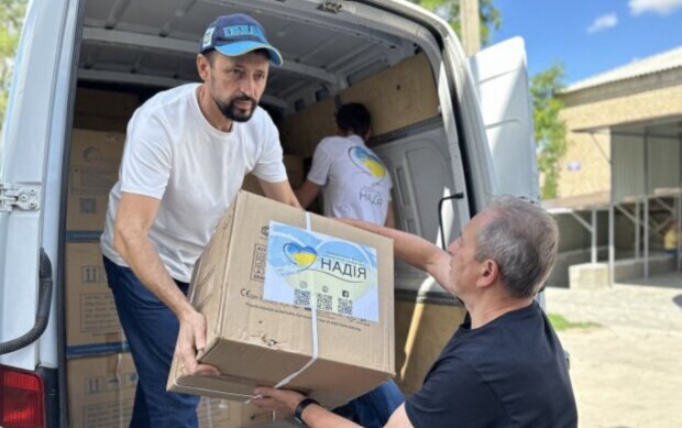 "Надія" і фонд Миколи Томенка здійснили гуманітарну місію на Донбас