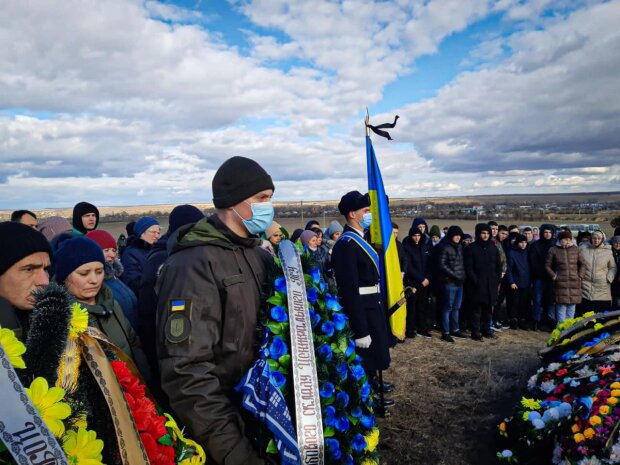 В Одесской области похоронили еще одного  гвардейца, погибшего на "Южмаш"