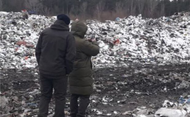 незаконная свалка