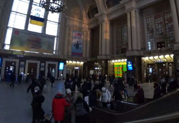 Вокзал.  Фото: скриншот YouTube-видео