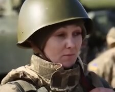 Женщины в ВСУ: скрин с видео