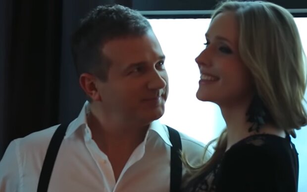 Юрий Горбунов и Катя Осадчая.  Фото: скриншот YouTube-видео