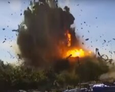 Ракетна атака РФ: скрін з відео