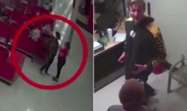 Охранник якобы ударил женщину в целях самообороны