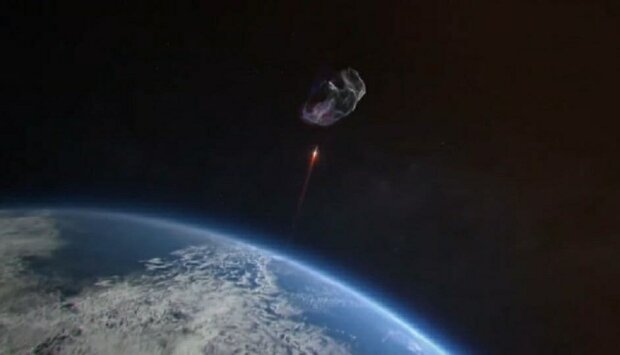 Приближение астероидов. Фото: скриншот Youtube-видео