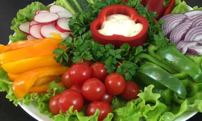 Овощи и зелень.  Фото: скриншот YouTube-видео