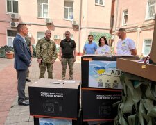 БФ молодежной инициативы «Надежда» передала помощь Государственной пограничной службе Украины