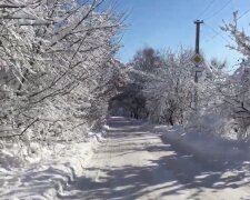 В Украину идет настоящая зима. Фото: скриншот YouTube-видео
