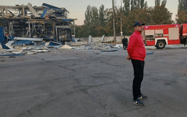разрушенный завод PepsiCo в Киевской области